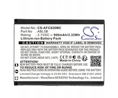 Cameron Sino akumuliatorius, tipo ABL5B, skirtas AgfaPhoto Agfa DC9200 / DC8200, 900 mAh / CS-AFC820MC