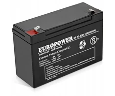 Europower EP 12-6 akumuliatorius