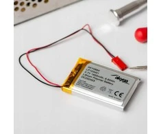 Akumuliatorius Li-Po LP601730 Akyga AKY0384 3.7V / 250mAh PCM złącze JST 2-Pin 150mm
