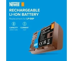 „Newell“ baterija „Canon LP-E6P USB-C“