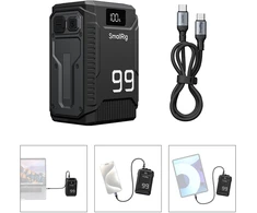 Akumuliatorius SmallRig V-Mount Baterija / Power Bank T99 (5864)