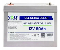Akumuliatorius Volt Polska Gel VPRO 12V 80Ah
