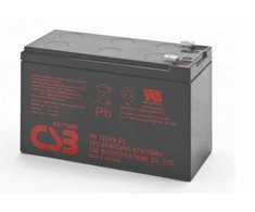 Akumuliatorius żelowy CSB HR1234W F2 12V 9Ah