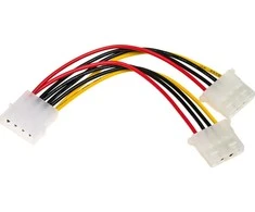 Akyga Oem Molex maitinimo laidas 2x Molex - 15cm
