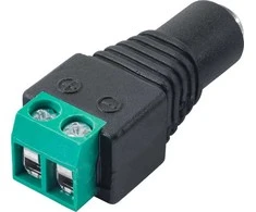 AKYGA Susukamas jungtis AK-SC-17 5.5 x 2.1 mm f UTP CCTV