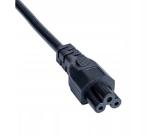 Akyga Varinis maitinimo kabelis Akyga AK-NB-10c koniczynka IEC C5 CEE 7/7 nešiojamajam kompiuteriui 3m