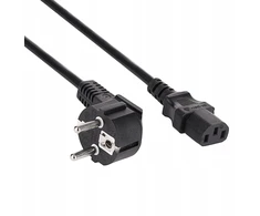 Akyga Maitinimo laidas PC CEE 7/7 / IEC C13 AK-PC-08S CU 3x1.5mm 10m