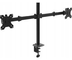 Akyga Stalinis laikiklis dviem monitoriams AK-MB-02 su 2x10kg VESA 75x75mm / 100x100mm 15-32"