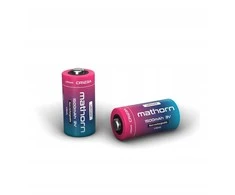 Akyga „Mathorn Ultimate“ CR123A 1500mAh ličio baterija
