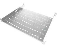 Alantec fiksuota lentyna 19" 1U, 550 mm gylis, spalva pilka, 4 tvirtinimo taškai (SA-P-19-1U-550-4-S)