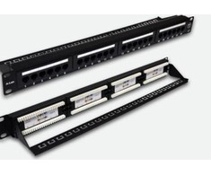 Tinklo Jungiamasis Skydas - Alantec PK001, 24 LSA Prievadai, 1U, 19"S