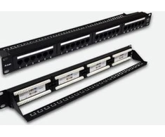 Tinklo Jungiamasis Skydas - Alantec PK001, 24 LSA Prievadai, 1U, 19"S