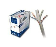 Alantec Tinklo Kabelis - A-LAN Kiu6PVC305, Pilkas 305 m Cat6 U/UTP