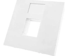 Adapteris 45x45 1xRJ45 (plokščias) ALANTEC