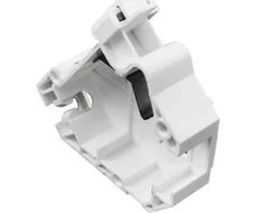 Alantec Adapteris DIN bėgiui (TH35) Keystone RJ45, RJ12 su įžeminimu ALANTEC - ALANTEC