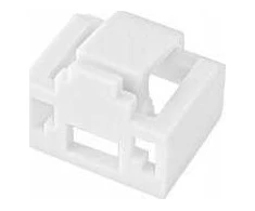 RJ45 lizdo užraktas nuo neteisėto prijungimo, baltas (24 vnt. pakuotėje + raktas) ALANTEC