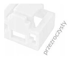 RJ45 lizdo užraktas nuo neteisėto prijungimo, skaidrus (24 vnt. pakuotėje + raktas) ALANTEC