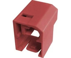RJ45 kištuko užraktas nuo neleistino atjungimo, raudonas (24 vnt. pakuotėje + raktas) ALANTEC