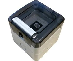 Alantec Hermetikos lizdas, sandariklis 1x RJ45, IP66, paviršius (be įrangos) ALANTEC - AlANTEC