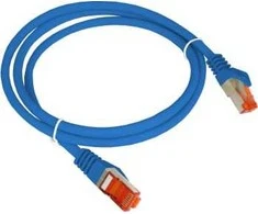 Patch-cord S/FTP kat.6A LSOH 0.5m mėlyna ALANTEC