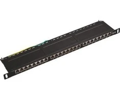 Alantec PK031 Patch panel OPTIMUM STP cat.5e 24 jungtys 0.5U 19"