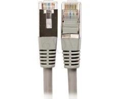 Patch-cord F/UTP kat.5e PVC 2.0m pilka ALANTEC