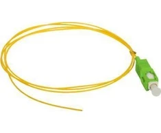 „Alantec Pigtail SM 1J 9/125“ (G.657.A1) SC/APC jungtis, 2 m ilgio, „EASY STRIP“ – mažiausias galimas lenkimo spindulys (FOI-SCA-9SM-2-G657A)