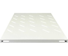 Fiksuota lentyna 19" 1U, 350 mm gylio, išorinėms spintelėms, pjūklui, 4 tvirtinimo taškai prie ALANTEC rėmo šonų