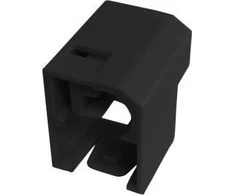 RJ45 kištuko apsauga nuo neteisėto atjungimo, spalva juoda (24 vnt. pakuotė + raktas) ALANTEC