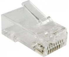Laidų Jungtis - Alantec WT118 RJ-45 Cat5e U/UTP Vyr. Skaidri