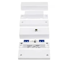 Alarmtech Polska MC 440 SU RESISTU. 2X1K OHM magnetinis nendrinis jungiklis, paviršius su įmontuotais rezistoriais, NC Alarmtech