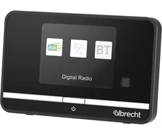 Radio Albrecht Albrecht DR 521 DAB+/UKW Digitalradio Imtuvas