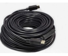 GoodConnections Alcasa Alcasa 4810-150G DisplayPort kabelis 15 m Juoda