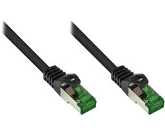 Alcasa 8062-H150S tinklo kabelis juodas 15 m Cat6a S/FTP (S-STP)