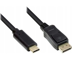 Good Connections Alcasa Alcasa GC-M0108 5m DisplayPort kabelio adapteris juodas
