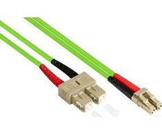 GoodConnections Alcasa Alcasa LW-805LS5 „InfiniBand“ / šviesolaidinis kabelis 5 m LC SC žalias
