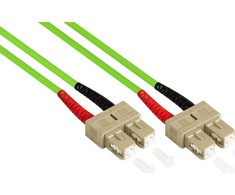 Alcasa Alcasa LW-8075SC5 InfiniBand / šviesolaidinis kabelis 7,5 m SC žalias