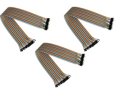 Alcasa kabelmeister Jumper Wire 40-Pin St-Bu 3er-Set 20cm