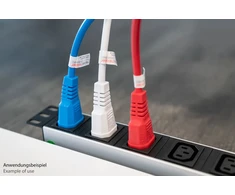 Nezatříděno Kabelis zasilający Alcasa Kabelmeister SK1430-B020 kabelis zasilające Mėlyna 2 m IEC C14 C13 panel