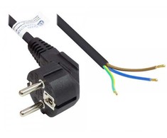 Good Connections Alcasa Alcasa P0185-S050 kabelis zasilające Juodas 5 m Wtyczka zasilająca typu E+F