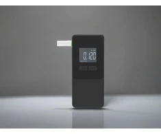 AlcoAlert Smart Electrochemical breathalyzer, juodas