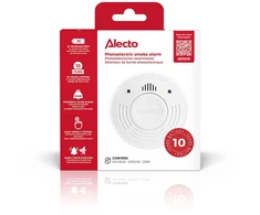 Alecto Czujnik dymu SD1010 2x su 10-letnią żywotnością baterii