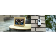 Alecto Orų stotelė with Wireless Sensor Bamboo (WS-1560)