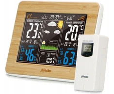 Alecto Orų stotelė with Wireless Sensor Bamboo (WS-1560)