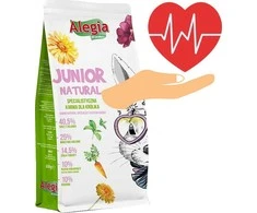 Triušių Maistas - Alegia Junior Natural 650 G