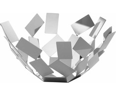 Alessi MT02 The Scirocco Room Basket iš nerūdijančio plieno
