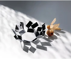 Alessi MT01 The Scirocco Room Basket nerūdijančio plieno