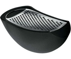 Alessi Parmenide Juoda sūrio tarka iš nerūdijančio plieno ir termoplasto (AARU01 B)