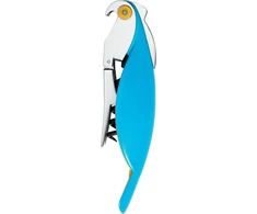 Alessi PARROT Korkociąg do butelių su aliuminio, mėlyna papuga-AAM32 AZ