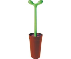 Alessi Szczotka do WC stojąca ruda (ASG04)